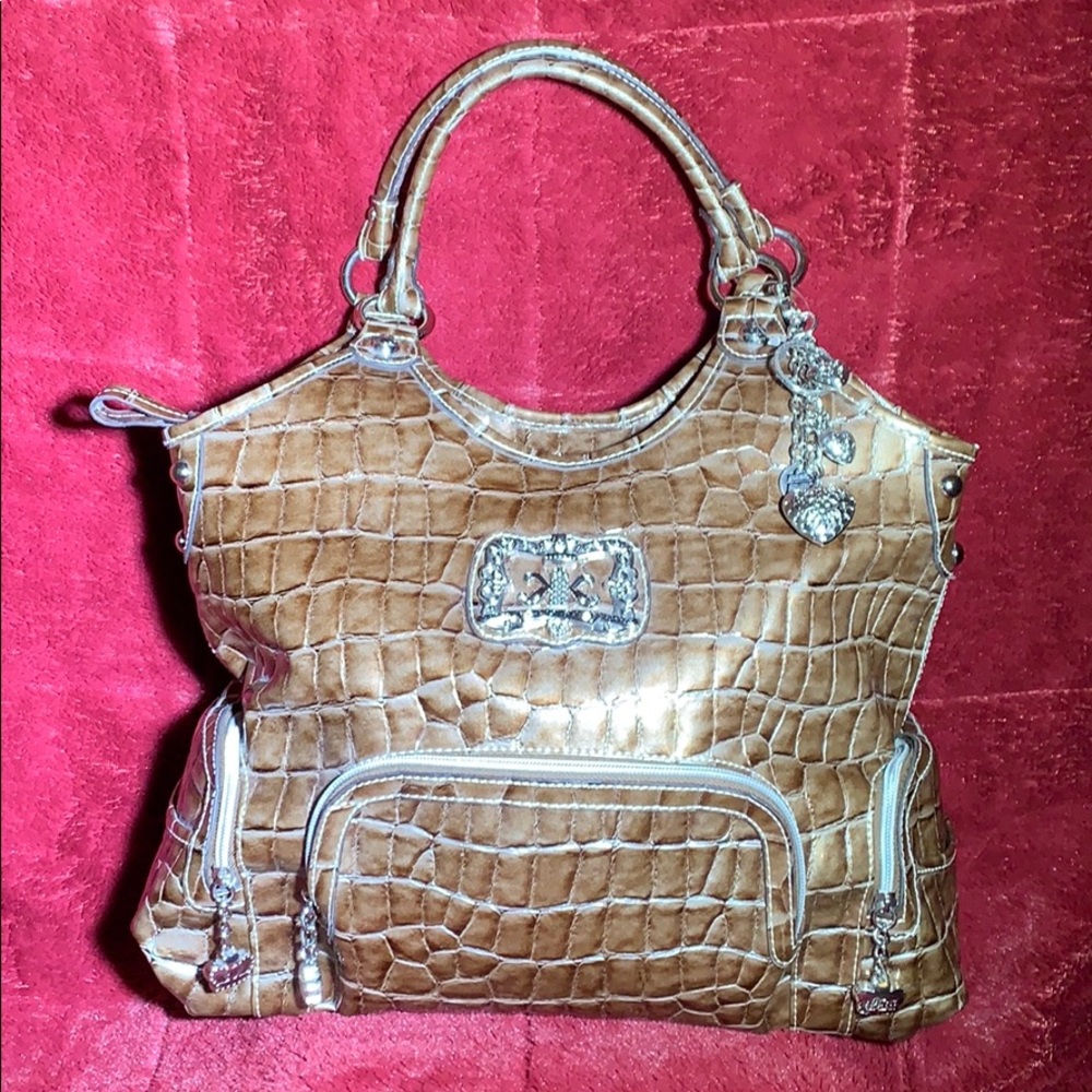 Crocodile Kathy Satchel NWOT